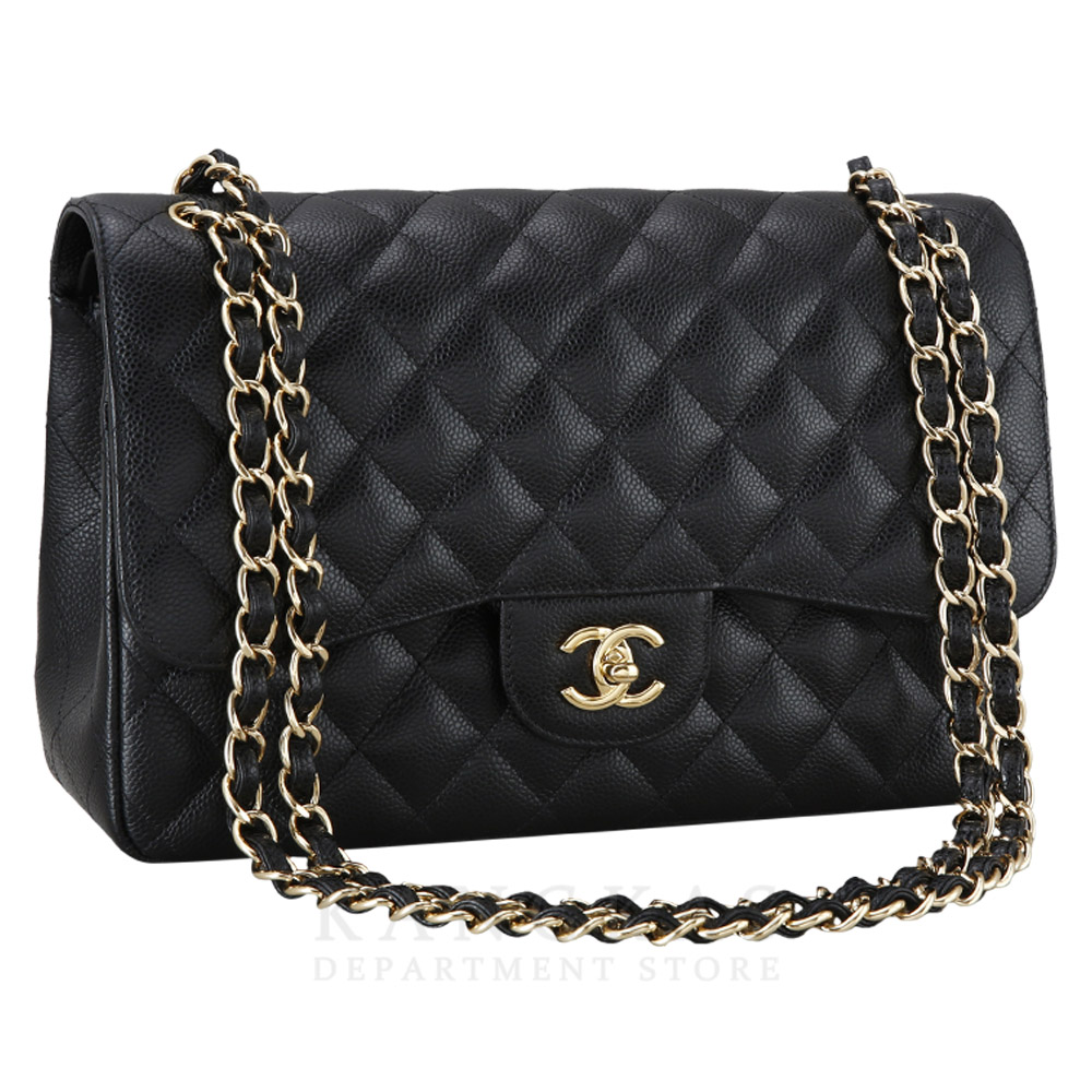 CHANEL(USED)샤넬 캐비어 클래식 라지 플랩백