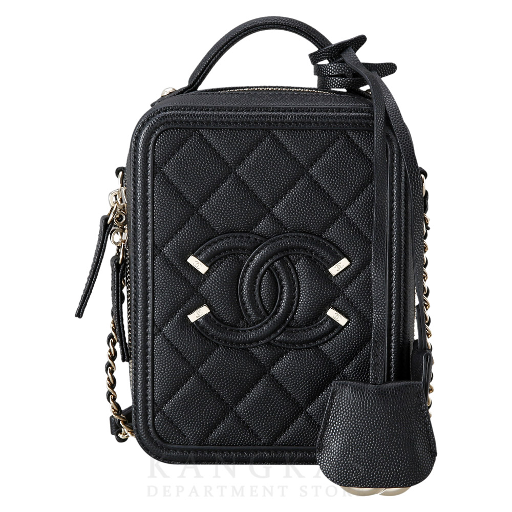 CHANEL(USED)샤넬 캐비어 코스메틱 미니 케이스 백