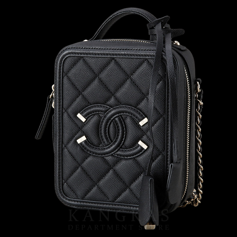 CHANEL(USED)샤넬 캐비어 코스메틱 미니 케이스 백