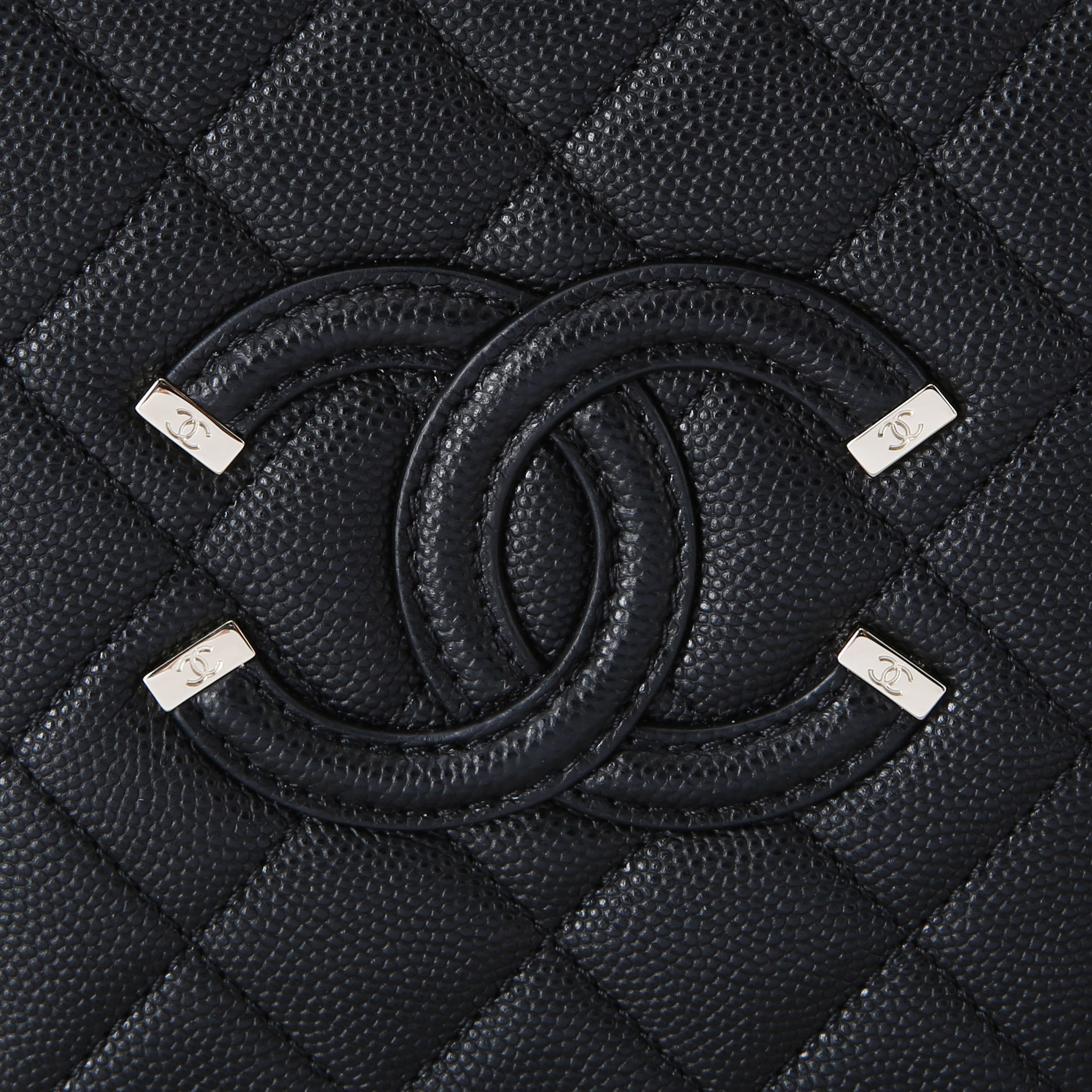 CHANEL(USED)샤넬 캐비어 코스메틱 미니 케이스 백