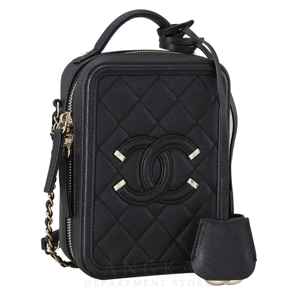 CHANEL(USED)샤넬 캐비어 코스메틱 미니 케이스 백
