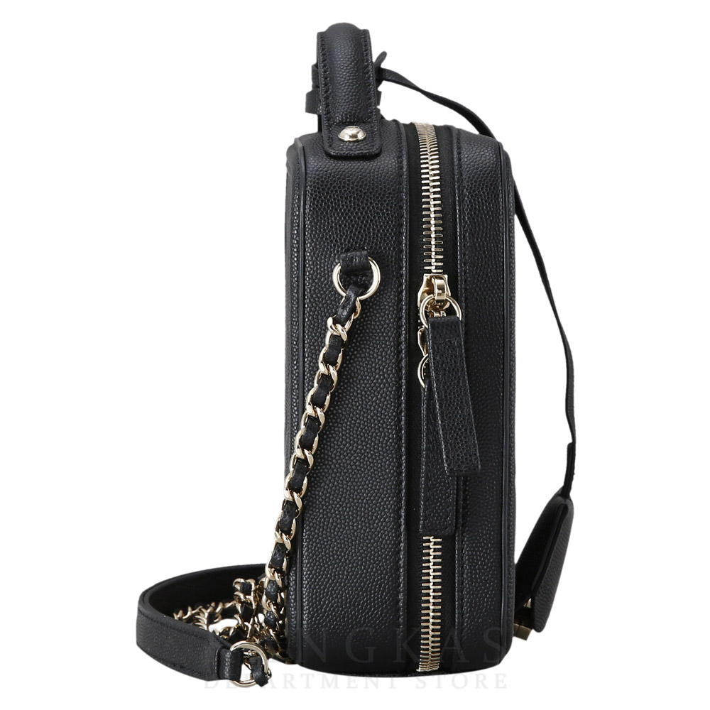 CHANEL(USED)샤넬 캐비어 코스메틱 미니 케이스 백