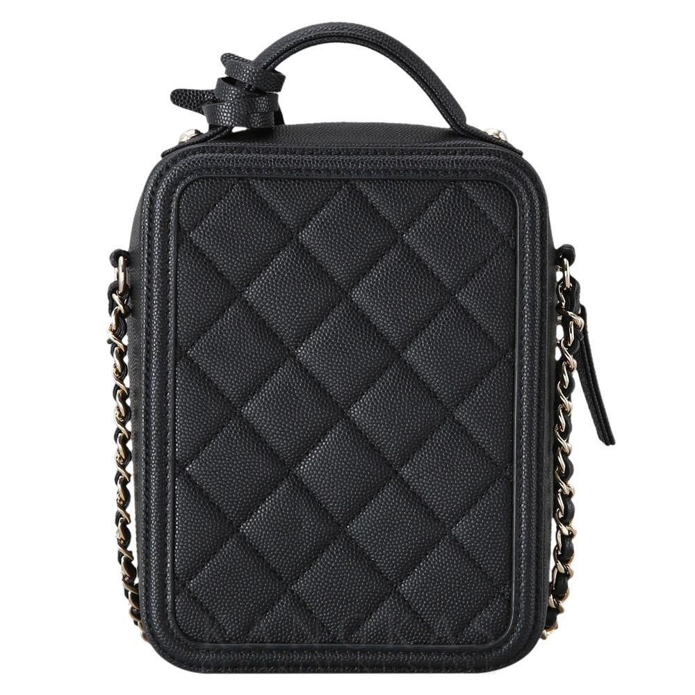 CHANEL(USED)샤넬 캐비어 코스메틱 미니 케이스 백