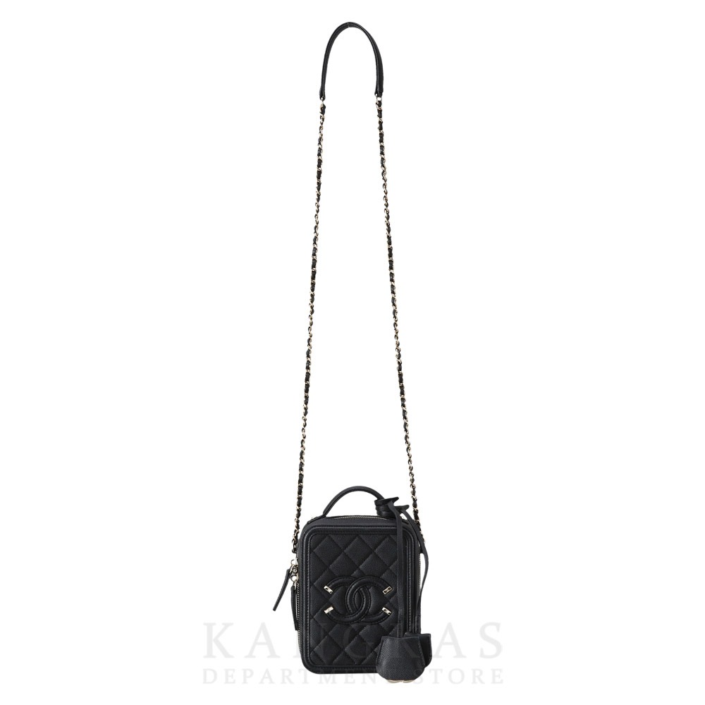 CHANEL(USED)샤넬 캐비어 코스메틱 미니 케이스 백