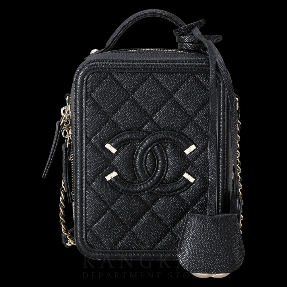 CHANEL(USED)샤넬 캐비어 코스메틱 미니 케이스 백