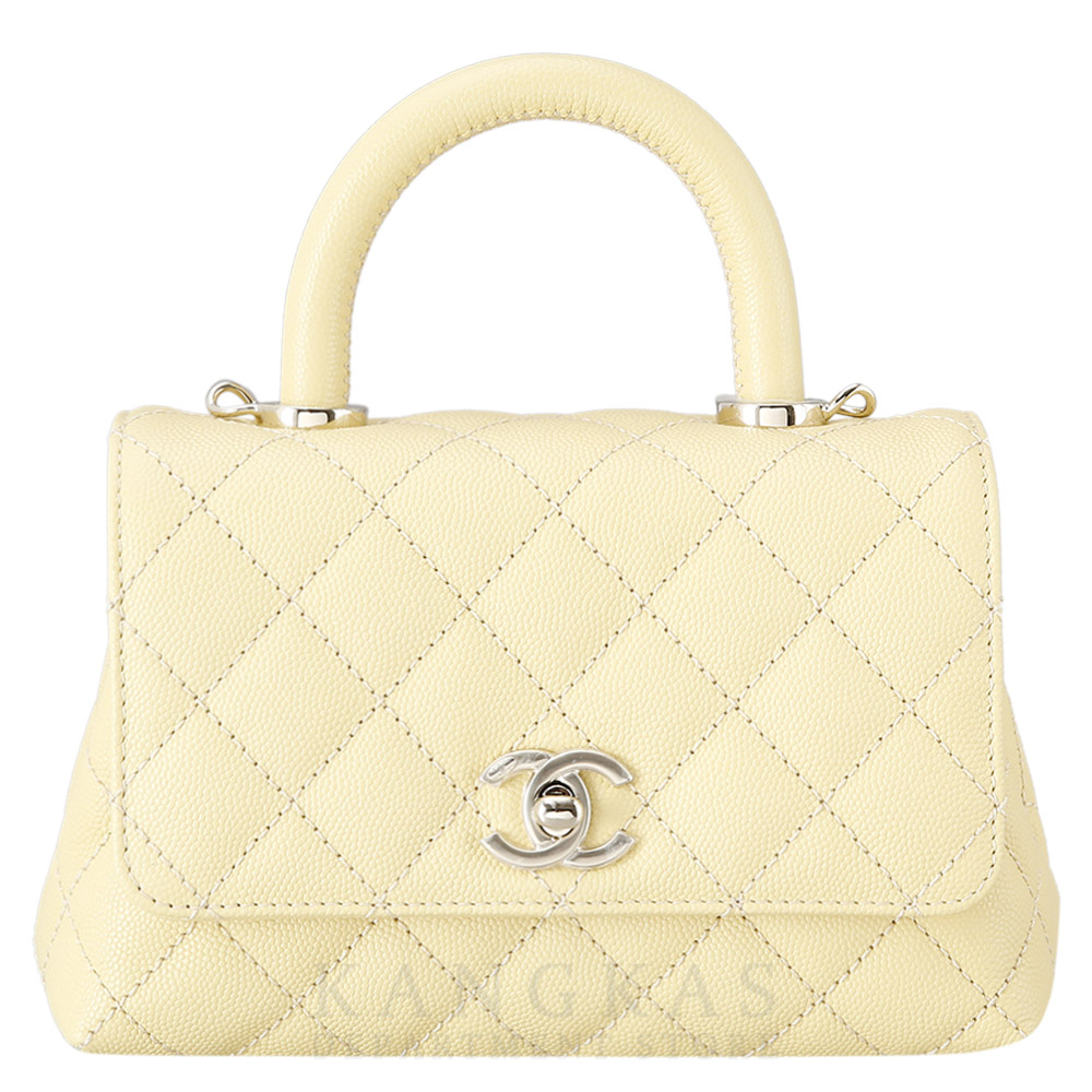 CHANEL(USED)샤넬 캐비어 코코핸들 미니