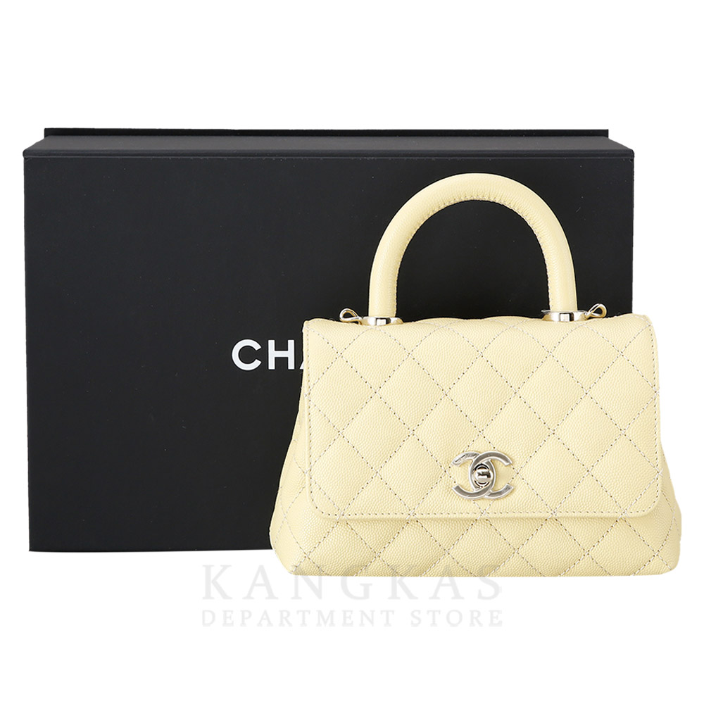 CHANEL(USED)샤넬 캐비어 코코핸들 미니