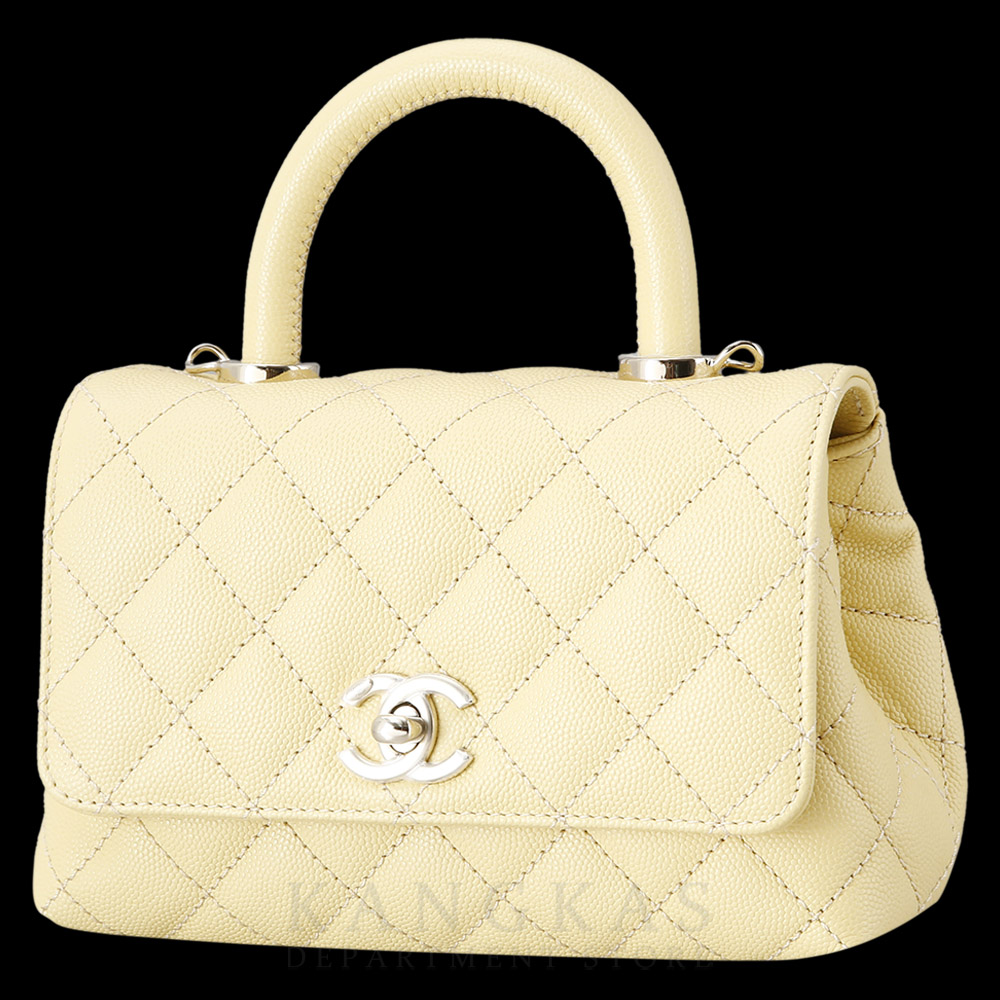 CHANEL(USED)샤넬 캐비어 코코핸들 미니
