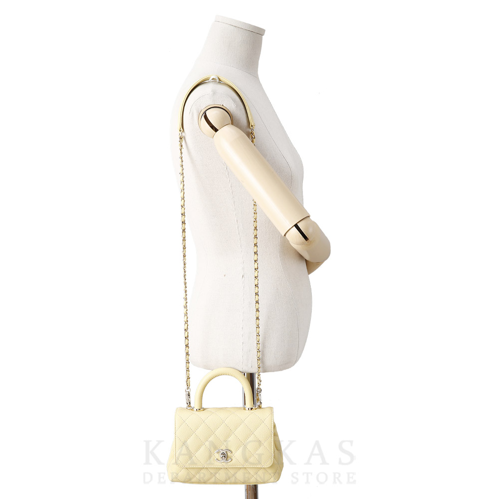 CHANEL(USED)샤넬 캐비어 코코핸들 미니