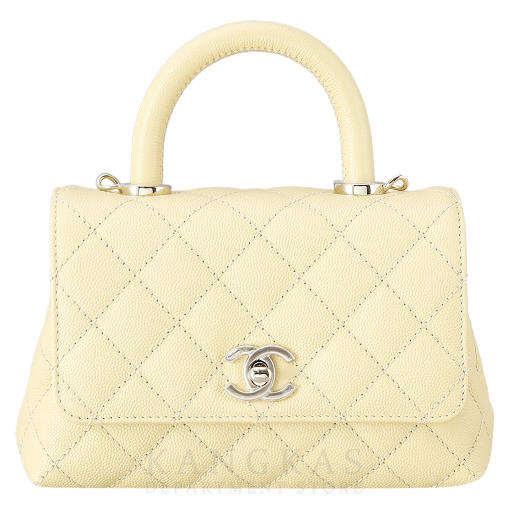 CHANEL(USED)샤넬 캐비어 코코핸들 미니