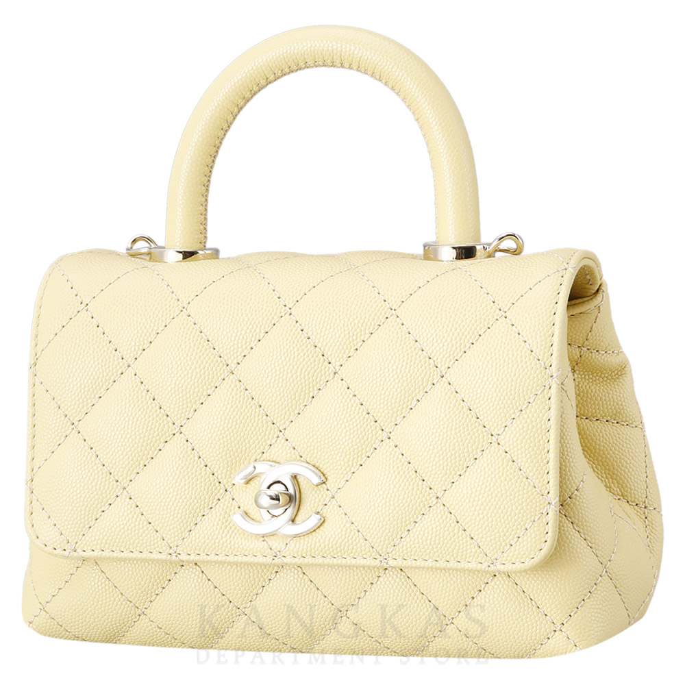 CHANEL(USED)샤넬 캐비어 코코핸들 미니