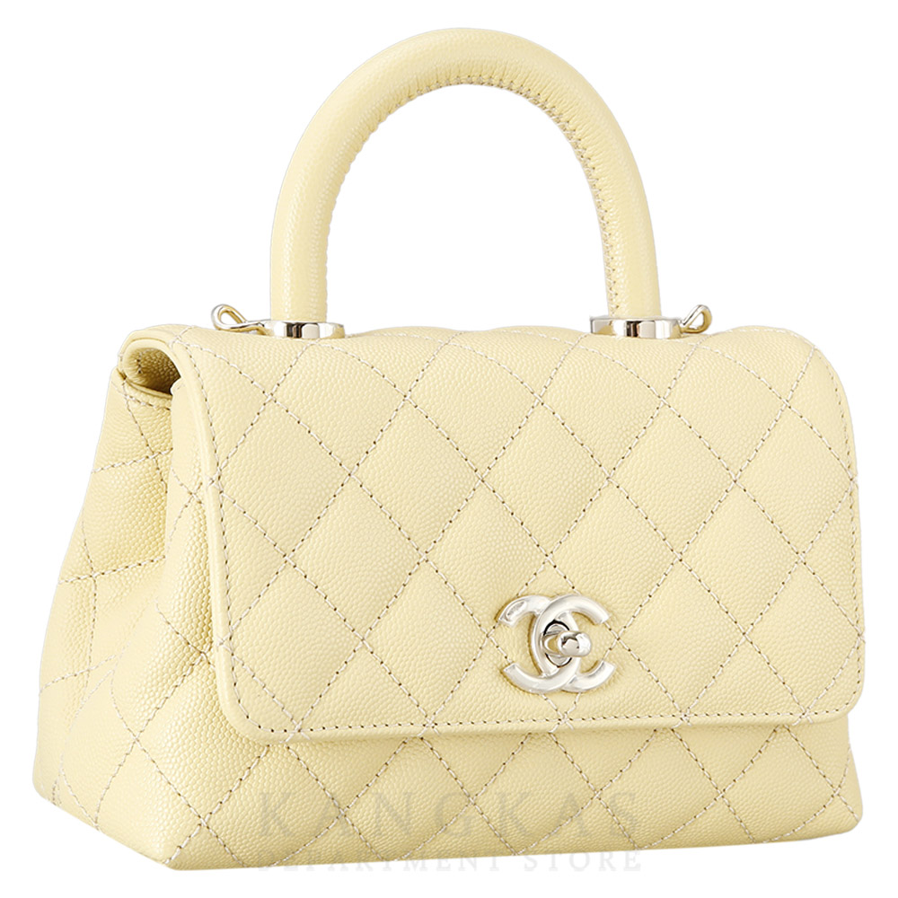 CHANEL(USED)샤넬 캐비어 코코핸들 미니