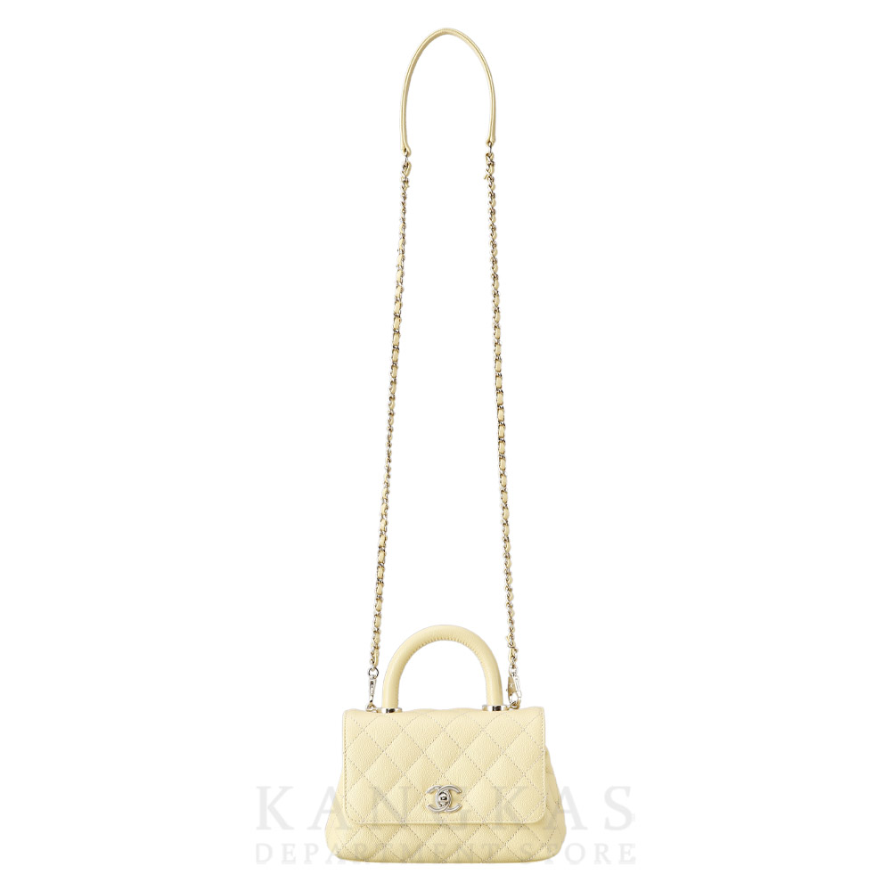 CHANEL(USED)샤넬 캐비어 코코핸들 미니