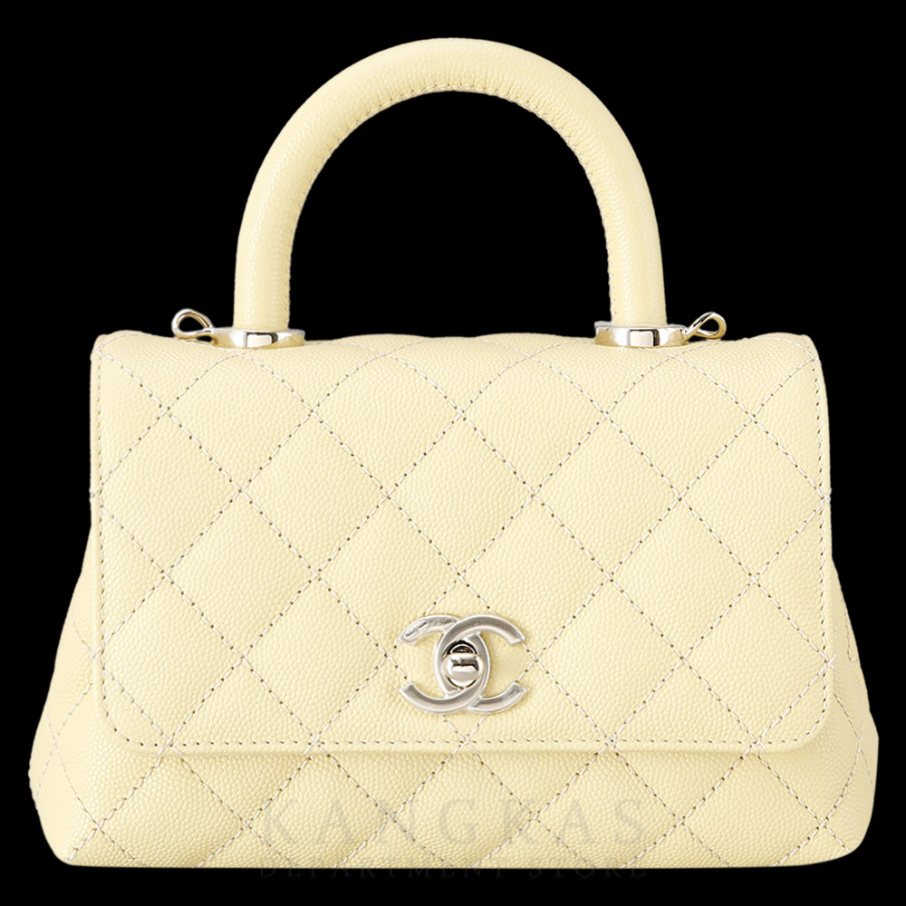 CHANEL(USED)샤넬 캐비어 코코핸들 미니