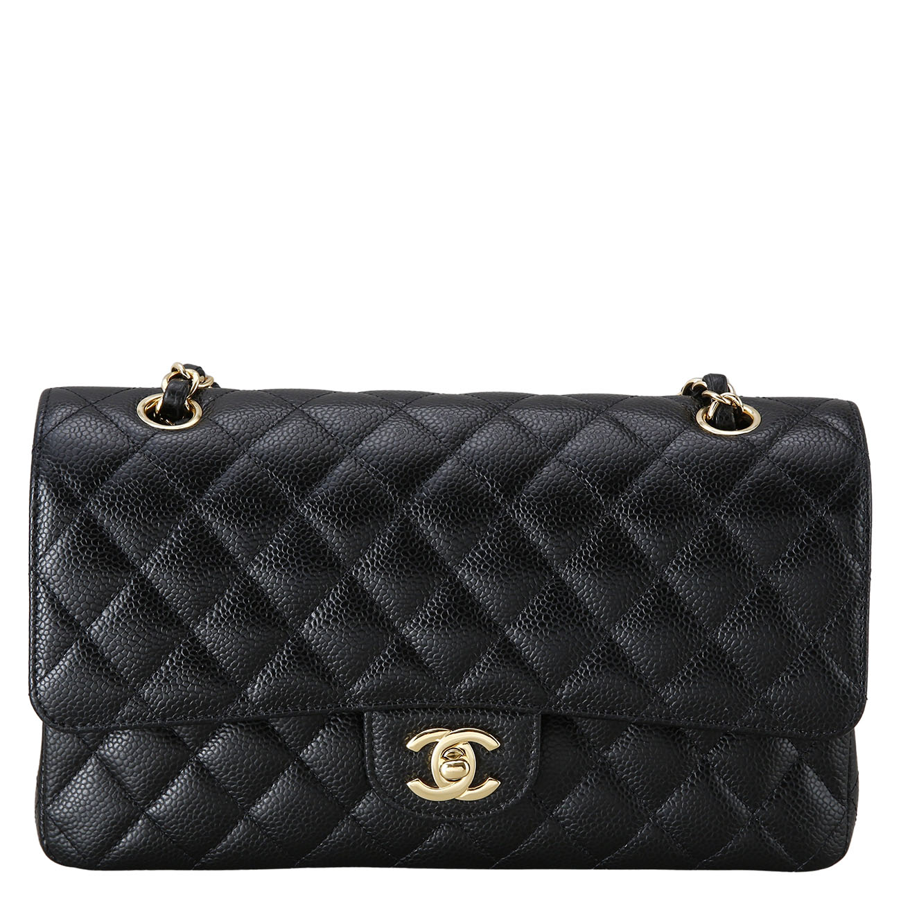 CHANEL(USED)샤넬 캐비어 클래식 미듐 플랩백