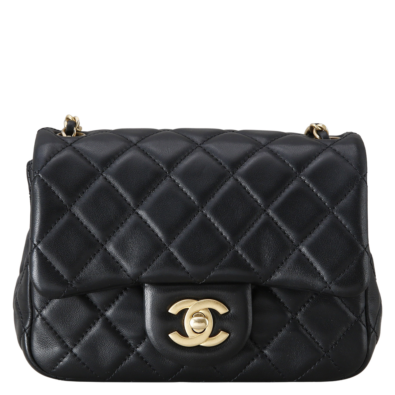 CHANEL(USED)샤넬 클래식 쁘띠삭 골드볼