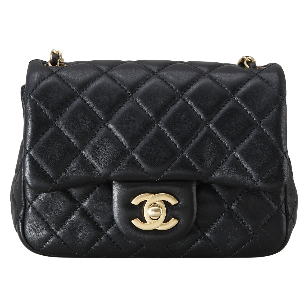 CHANEL(USED)샤넬 클래식 쁘띠삭 골드볼