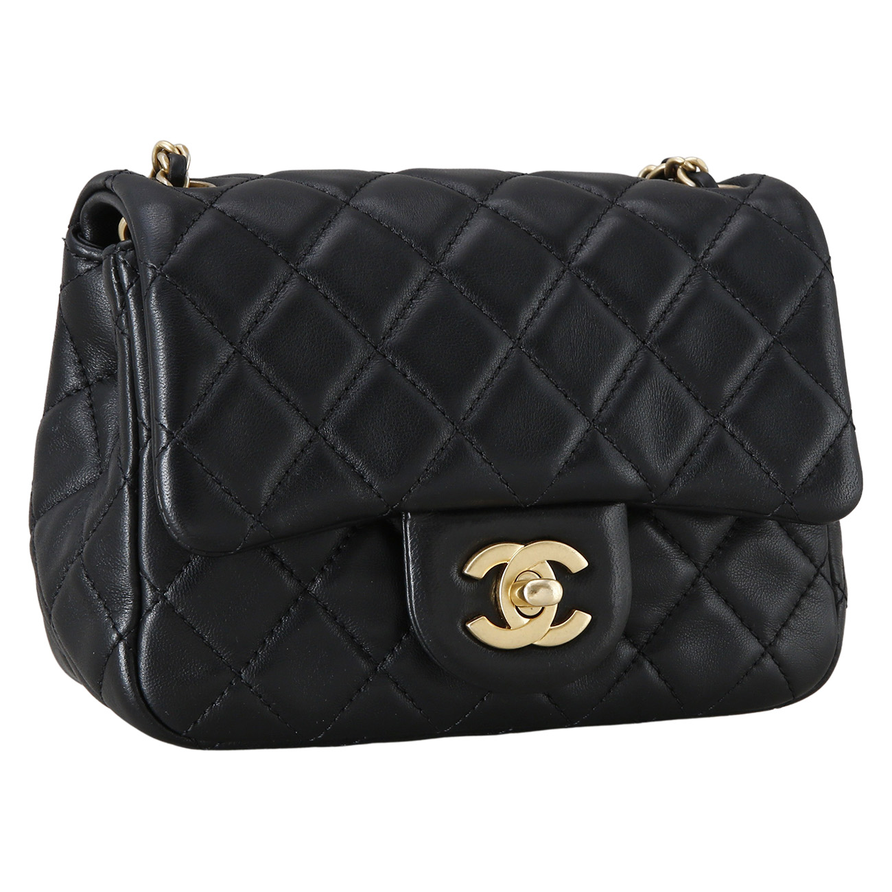 CHANEL(USED)샤넬 클래식 쁘띠삭 골드볼