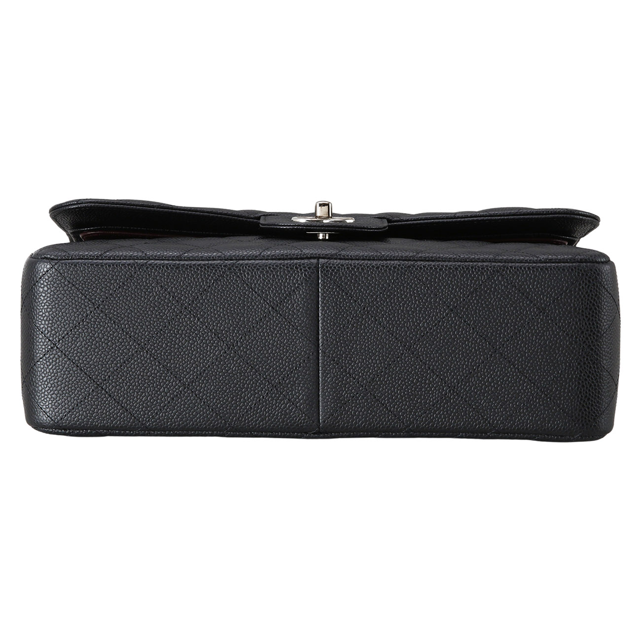CHANEL(USED)샤넬 클래식 캐비어 점보 블랙