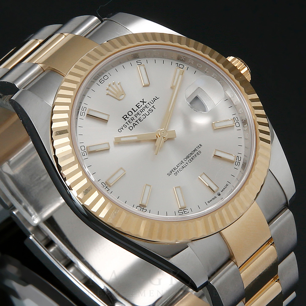 ROLEX(NEW)롤렉스 데이져스트41 콤비 실버 126333 (새상품) NEW PRODUCT