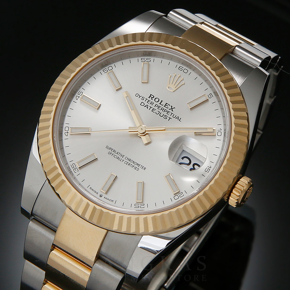ROLEX(NEW)롤렉스 데이져스트41 콤비 실버 126333 (새상품) NEW PRODUCT
