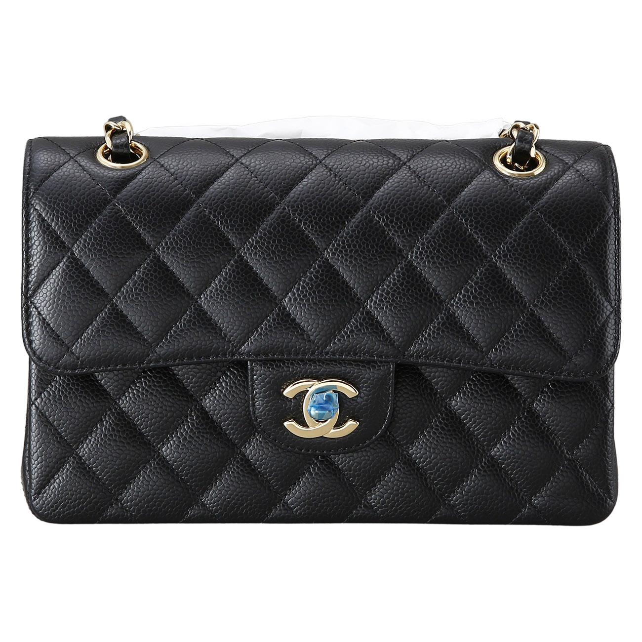 CHANEL(USED)샤넬 클래식 캐비어 스몰 블랙